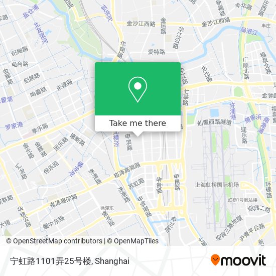宁虹路1101弄25号楼 map