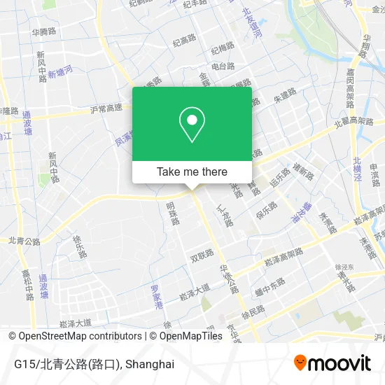 G15/北青公路(路口) map