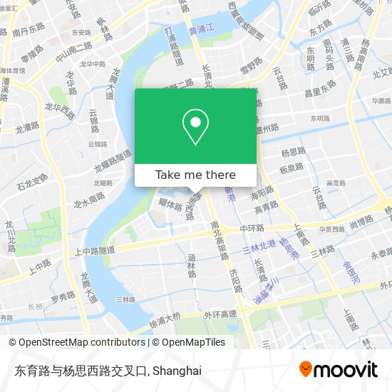 东育路与杨思西路交叉口 map