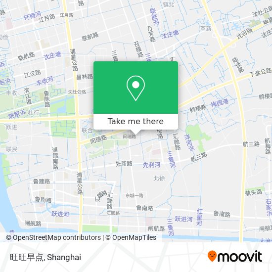 旺旺早点 map