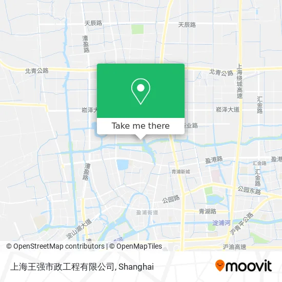 上海王强市政工程有限公司 map