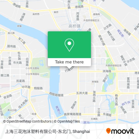 上海三花泡沫塑料有限公司-东北门 map