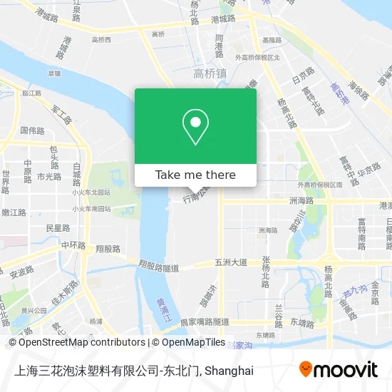 上海三花泡沫塑料有限公司-东北门 map