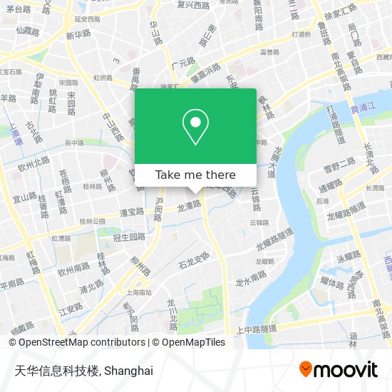 天华信息科技楼 map
