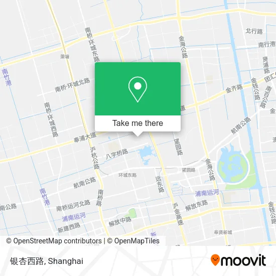 银杏西路 map