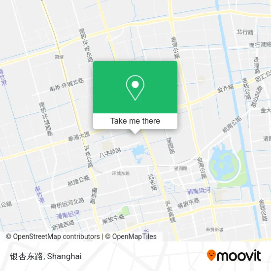 银杏东路 map
