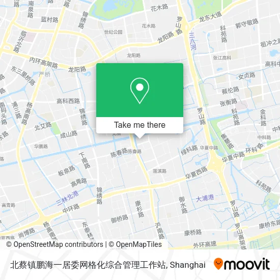 北蔡镇鹏海一居委网格化综合管理工作站 map