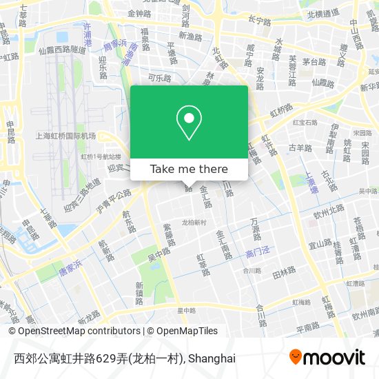 西郊公寓虹井路629弄(龙柏一村) map