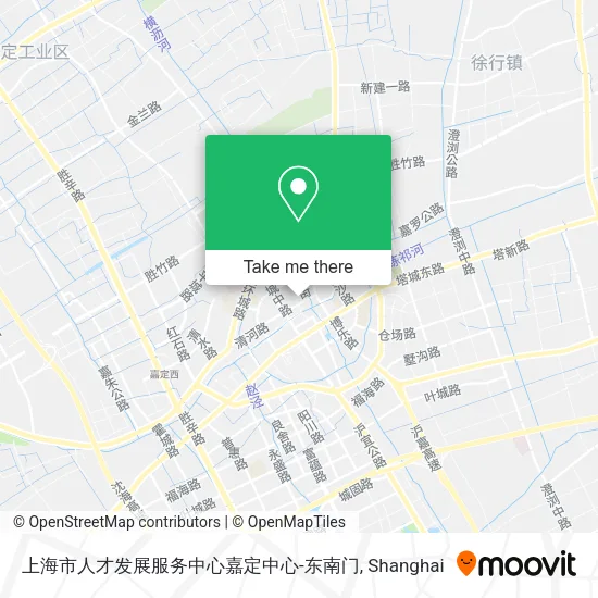 上海市人才发展服务中心嘉定中心-东南门 map