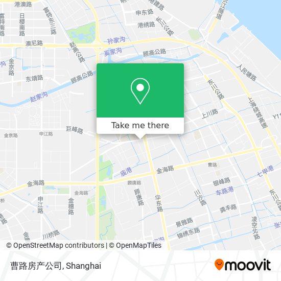 曹路房产公司 map