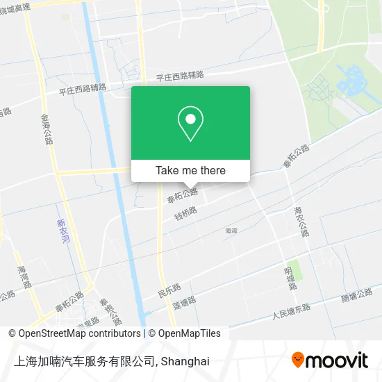 上海加喃汽车服务有限公司 map
