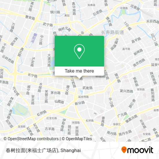 春树拉面(来福士广场店) map