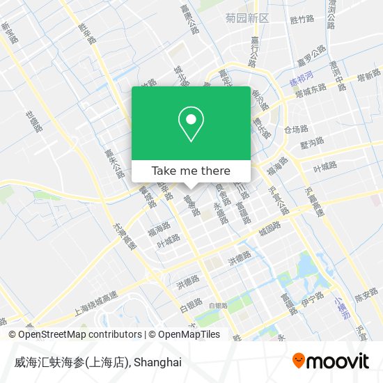 威海汇蚨海参(上海店) map