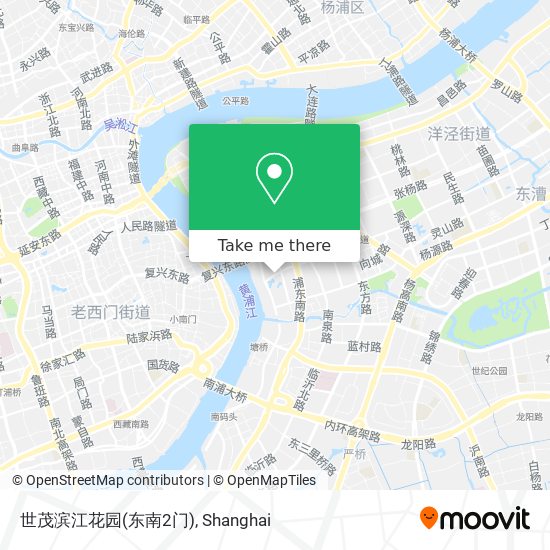 世茂滨江花园(东南2门) map