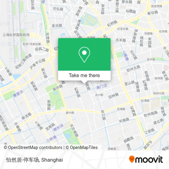 怡然居-停车场 map