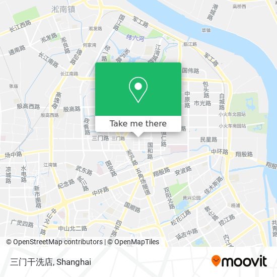 三门干洗店 map