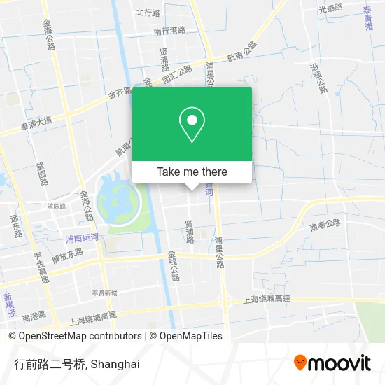 行前路二号桥 map