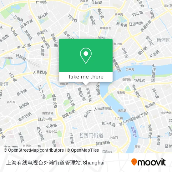 上海有线电视台外滩街道管理站 map