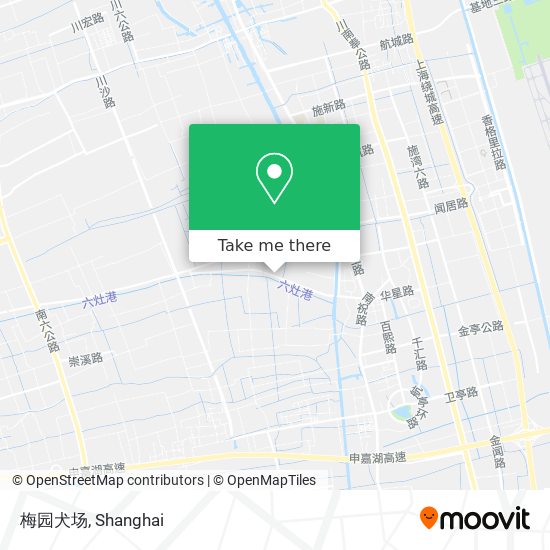 梅园犬场 map