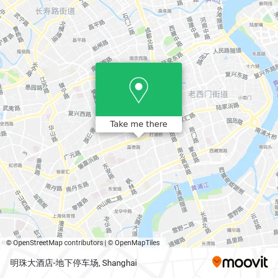 明珠大酒店-地下停车场 map