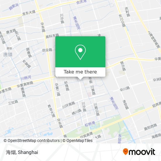 海烟 map