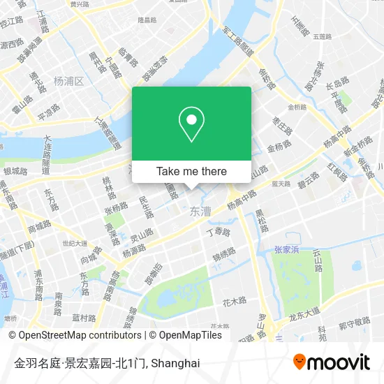 金羽名庭·景宏嘉园-北1门 map