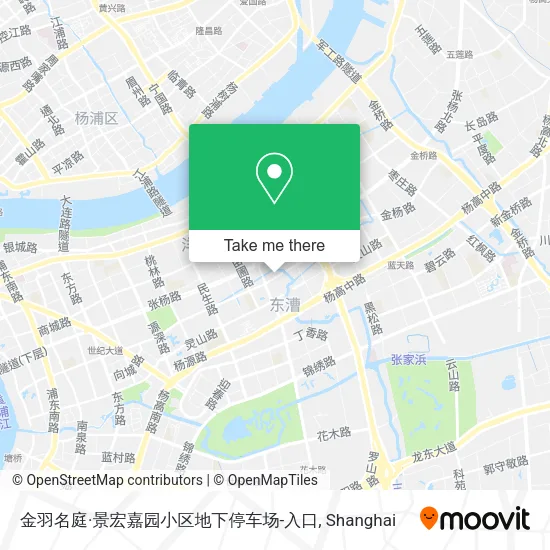 金羽名庭·景宏嘉园小区地下停车场-入口 map