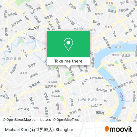 Michael Kors(新世界城店) map
