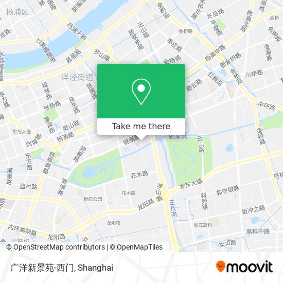 广洋新景苑-西门 map