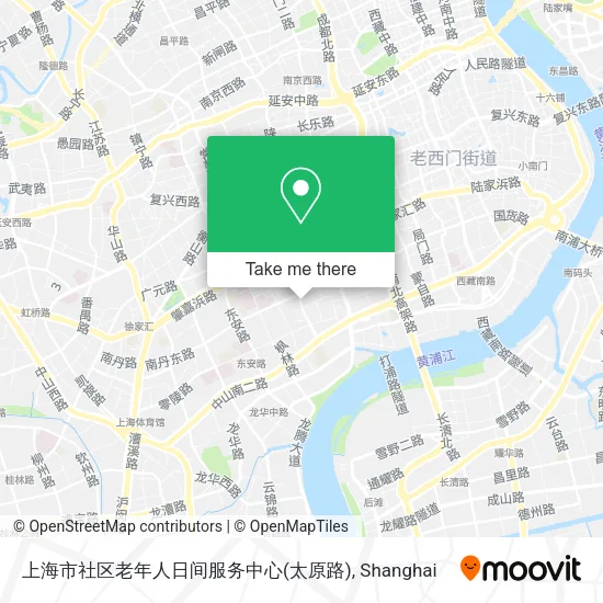 上海市社区老年人日间服务中心(太原路) map