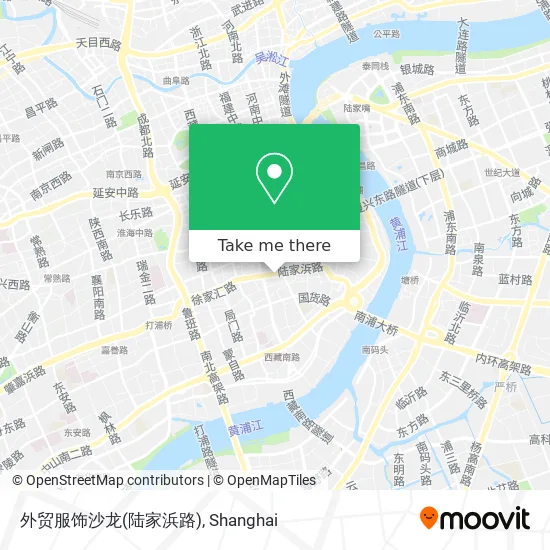 外贸服饰沙龙(陆家浜路) map