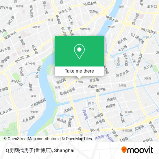 Q房网找房子(世博店) map