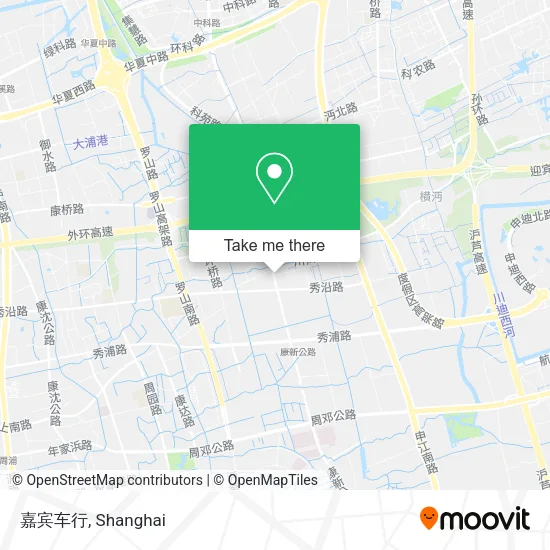 嘉宾车行 map