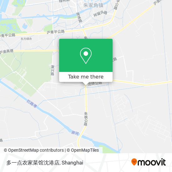 多一点农家菜馆沈港店 map