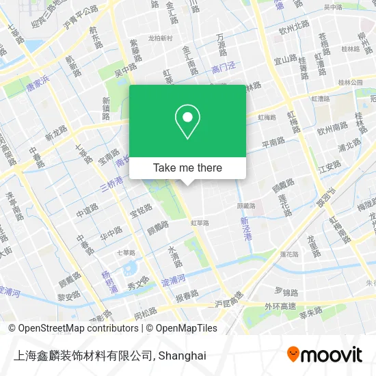 上海鑫麟装饰材料有限公司 map