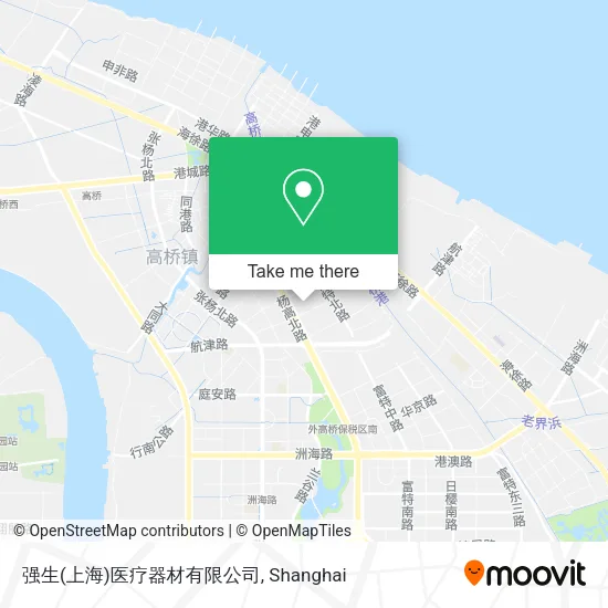 强生(上海)医疗器材有限公司 map