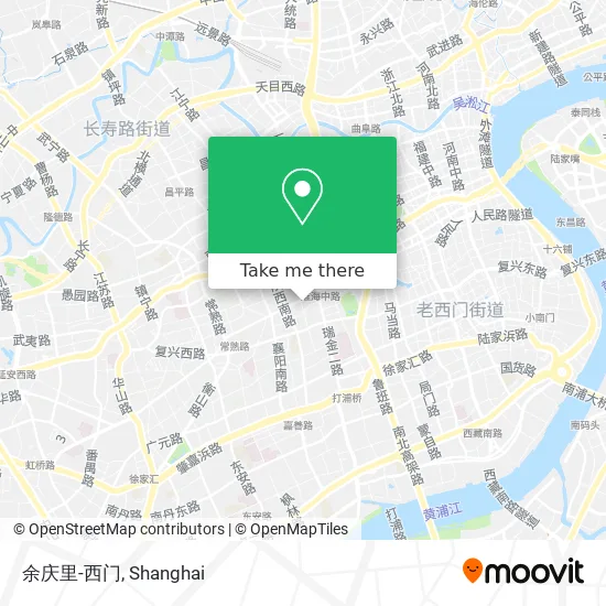 余庆里-西门 map