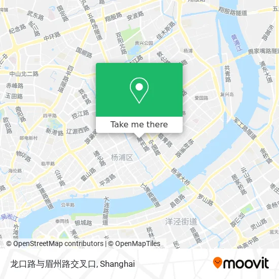 龙口路与眉州路交叉口 map