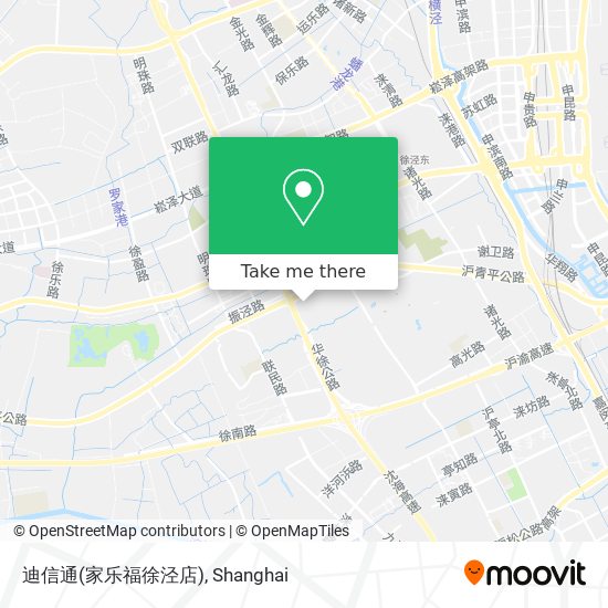 迪信通(家乐福徐泾店) map
