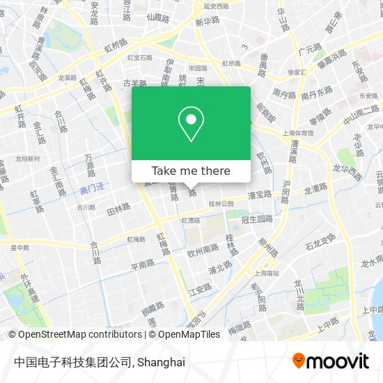 中国电子科技集团公司 map