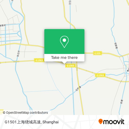 G1501上海绕城高速 map