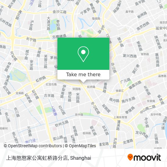 上海憨憨家公寓虹桥路分店 map