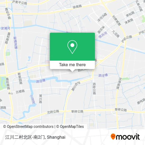 江川二村北区-南2门 map