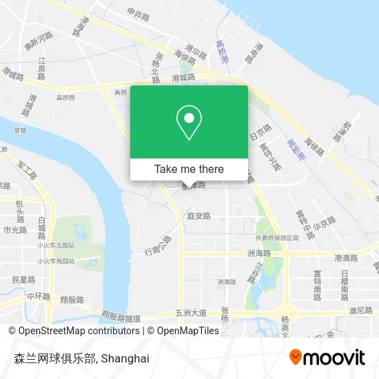 森兰网球俱乐部 map