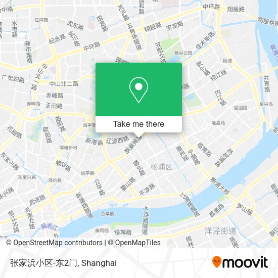 张家浜小区-东2门 map