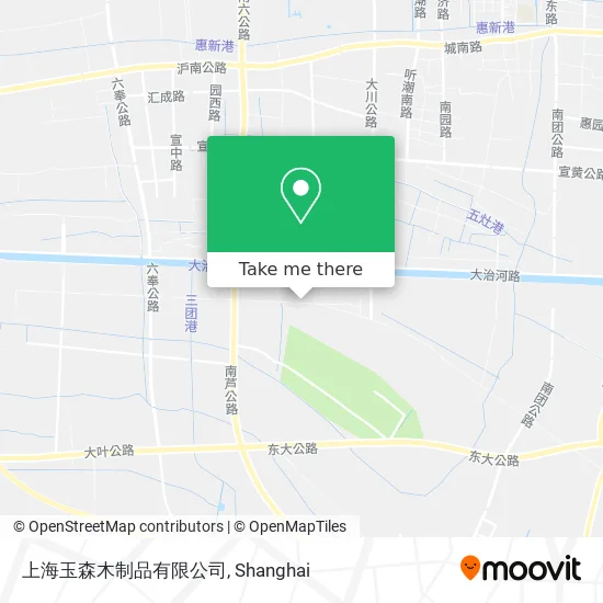 上海玉森木制品有限公司 map