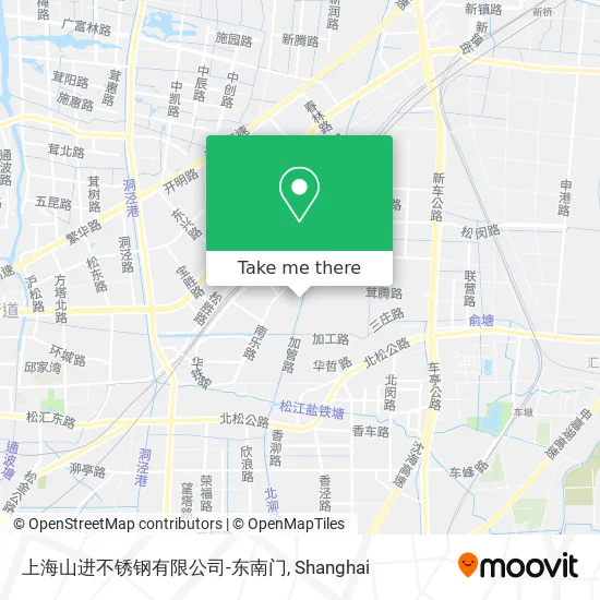 上海山进不锈钢有限公司-东南门 map