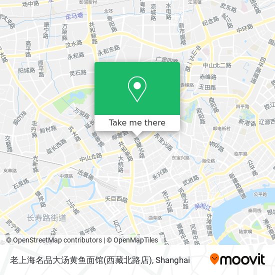 老上海名品大汤黄鱼面馆(西藏北路店) map