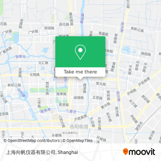 上海向帆仪器有限公司 map