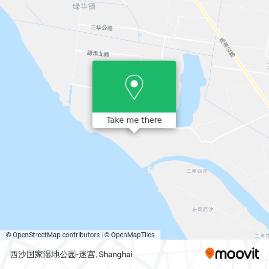 西沙国家湿地公园-迷宫 map